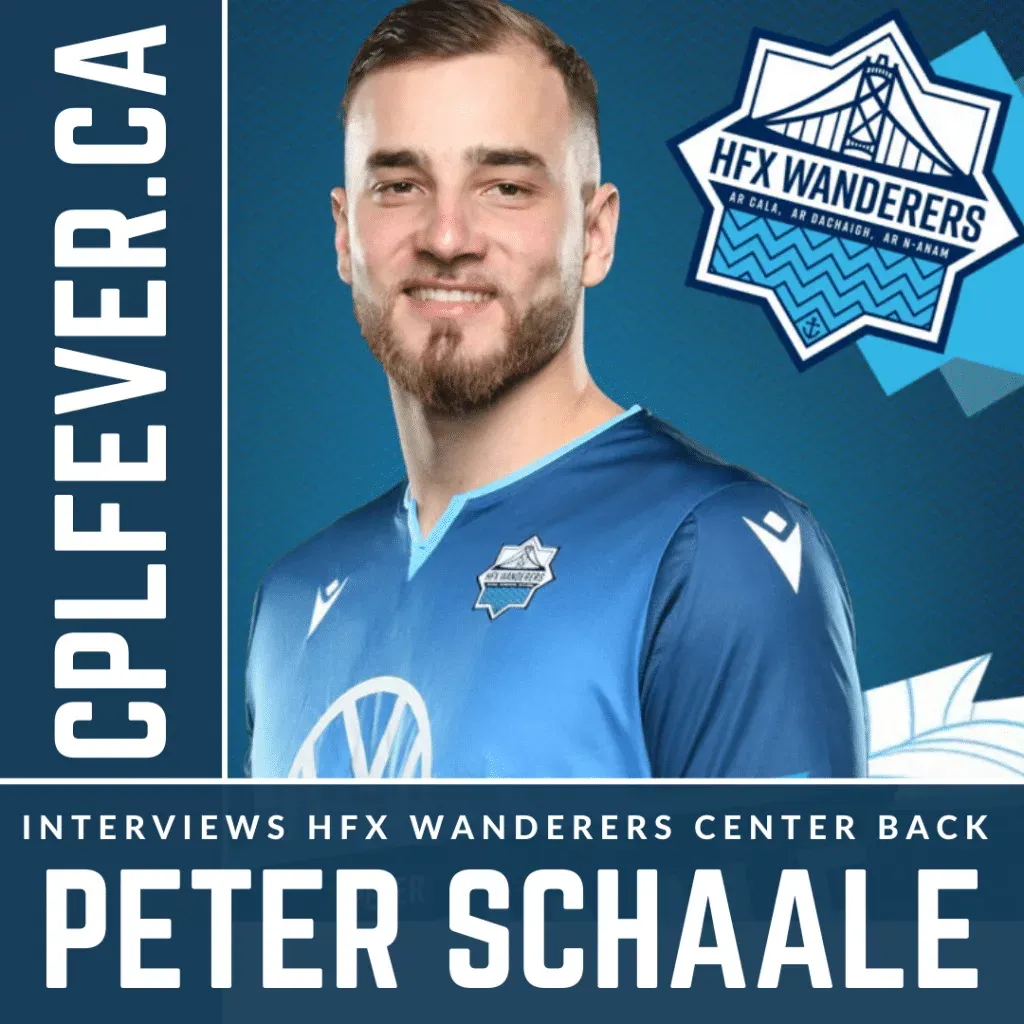 An Interview with HFX Wanderers Peter Schaale 14 Peter Schaale HFX Wanderers