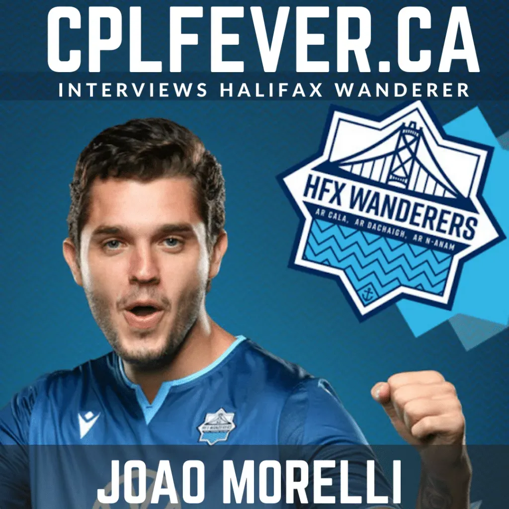 Interview with HFX Wanderers, Joao Morelli 12 joao morelli